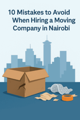 hiring a moving company in Nairobi