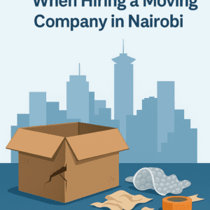 hiring a moving company in Nairobi