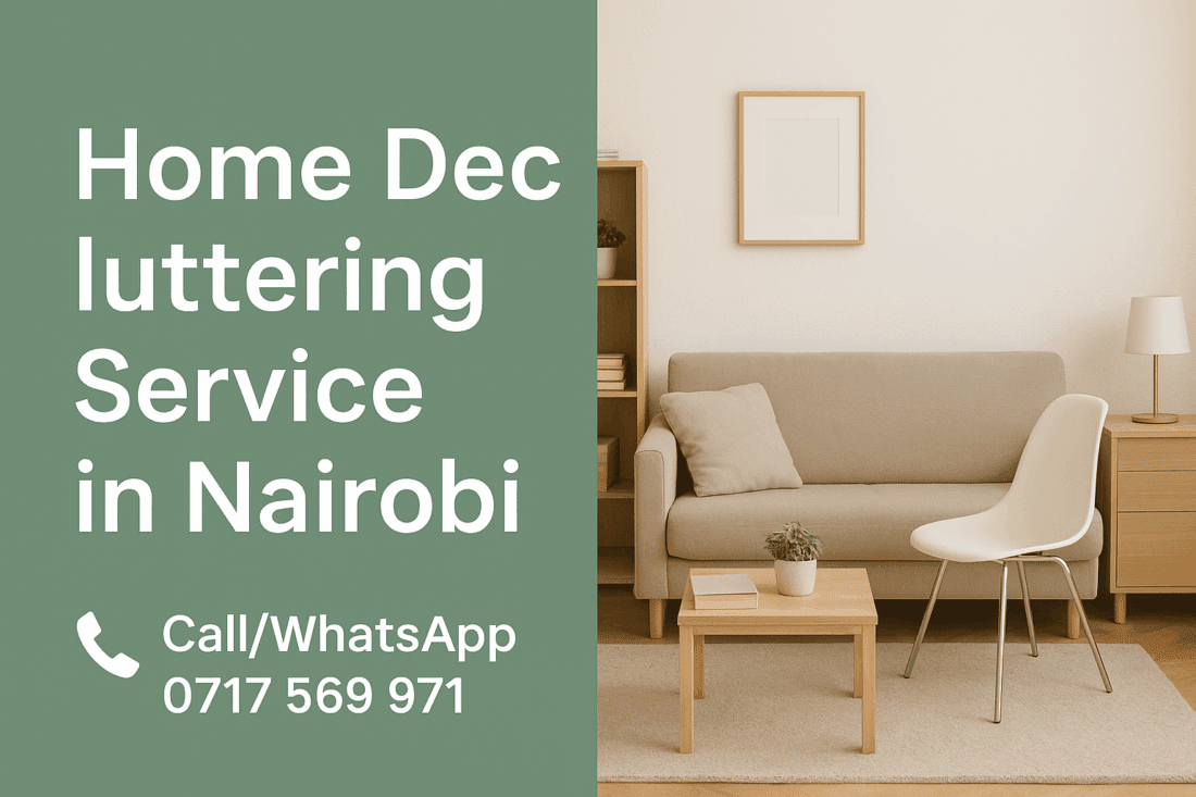 home decluttering service in Nairobi