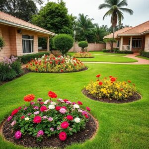 Compound landscaping designs in Kenya