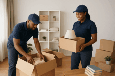 movers with decluttering service