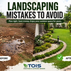 landscaping mistakes