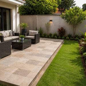Outdoor patio design