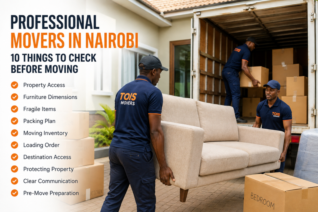 Professional movers in Nairobi
