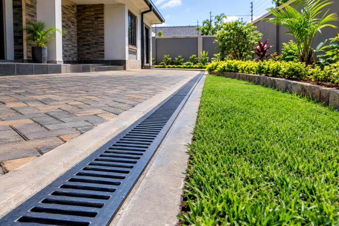 outdoor drainage solutions in Kenya