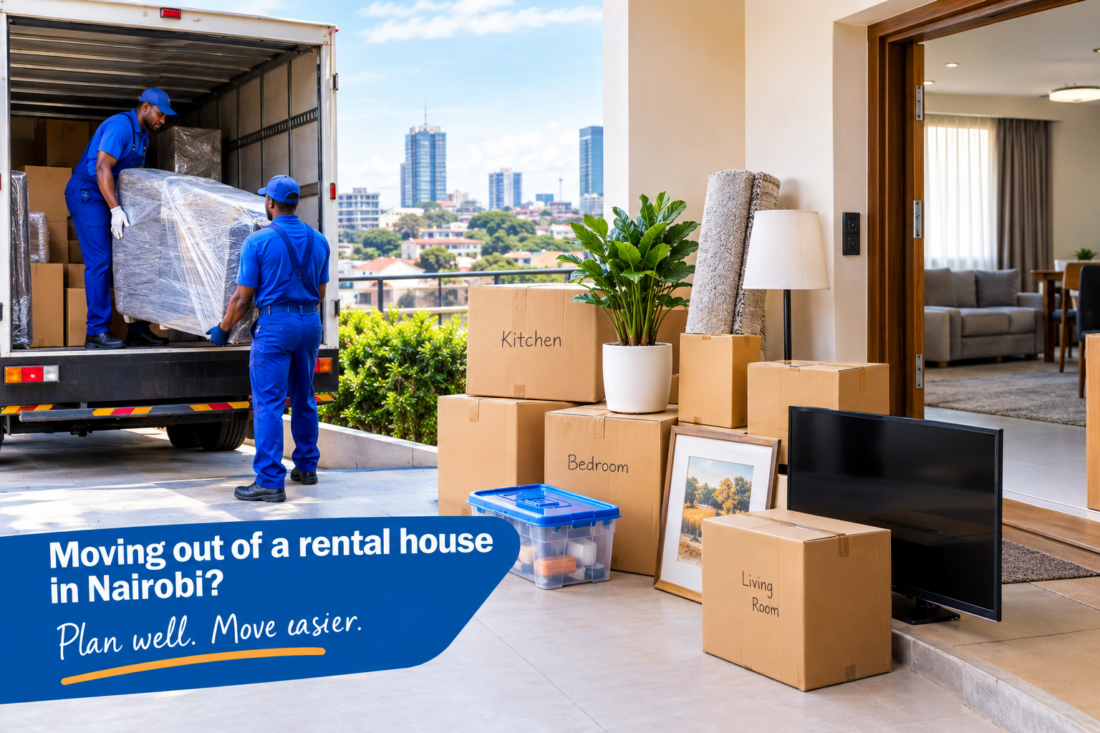 Moving out of a rental house in Nairobi 