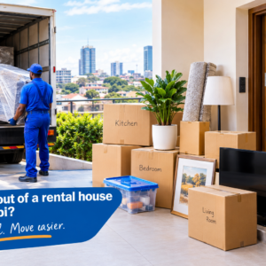 Moving out of a rental house in Nairobi